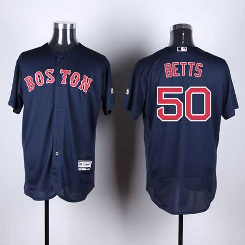 Boston Red Sox #50 Mookie Betts Navy Blue 2016 Flexbase Collection Stitched Baseball Jersey,We sell and wholesale Boston Red Sox #50 Mookie Betts Navy Blue 2016 Flexbase Collection Stitched Baseball Jersey on line form chian!